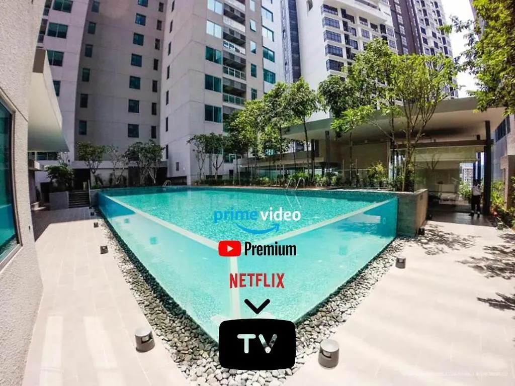 Quarto em Acomodações Particulares Kuala Lumpur Cherry Suites At Mercu Summer Suites Klcc Malásia