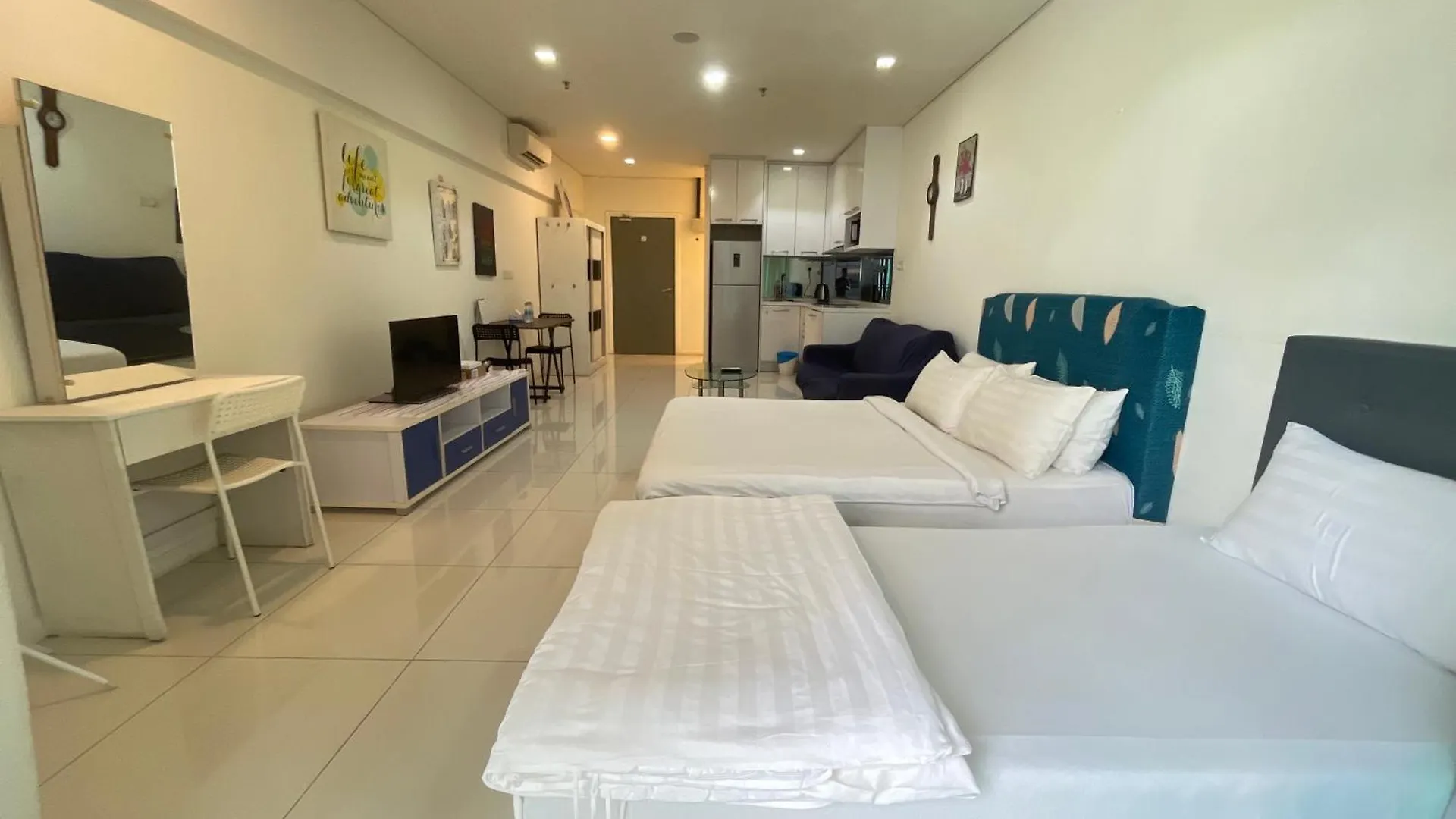 Quarto em Acomodações Particulares Kuala Lumpur Cherry Suites At Mercu Summer Suites Klcc